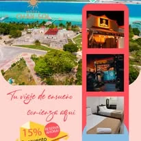 Vista de Bacalar Hotel Chak-Sol